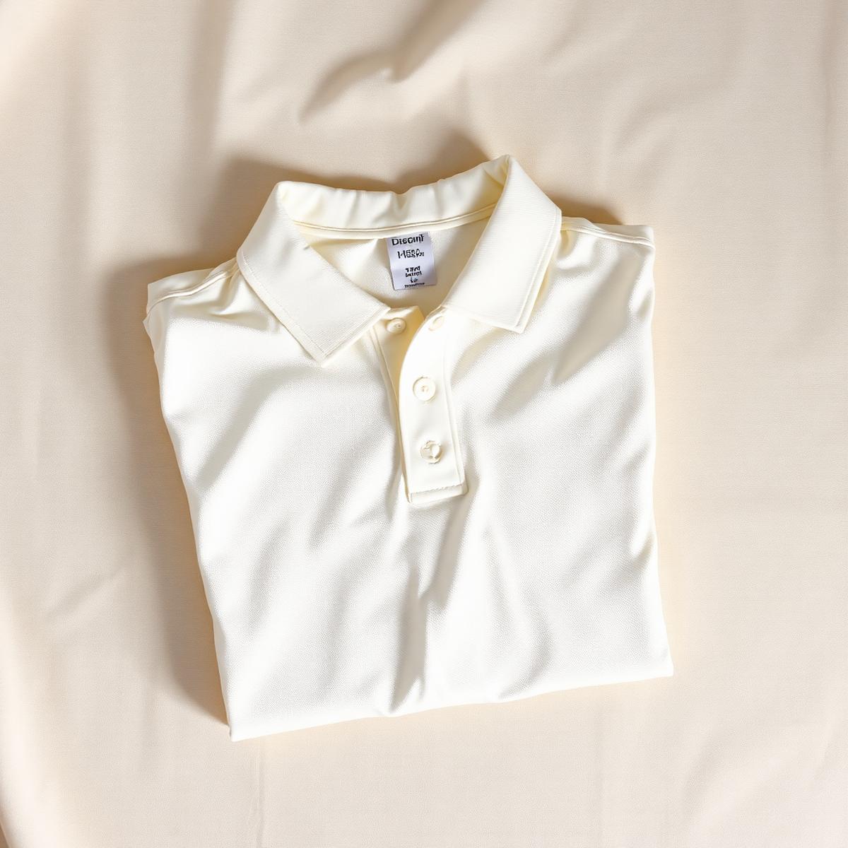Club Pique Polo — Cream