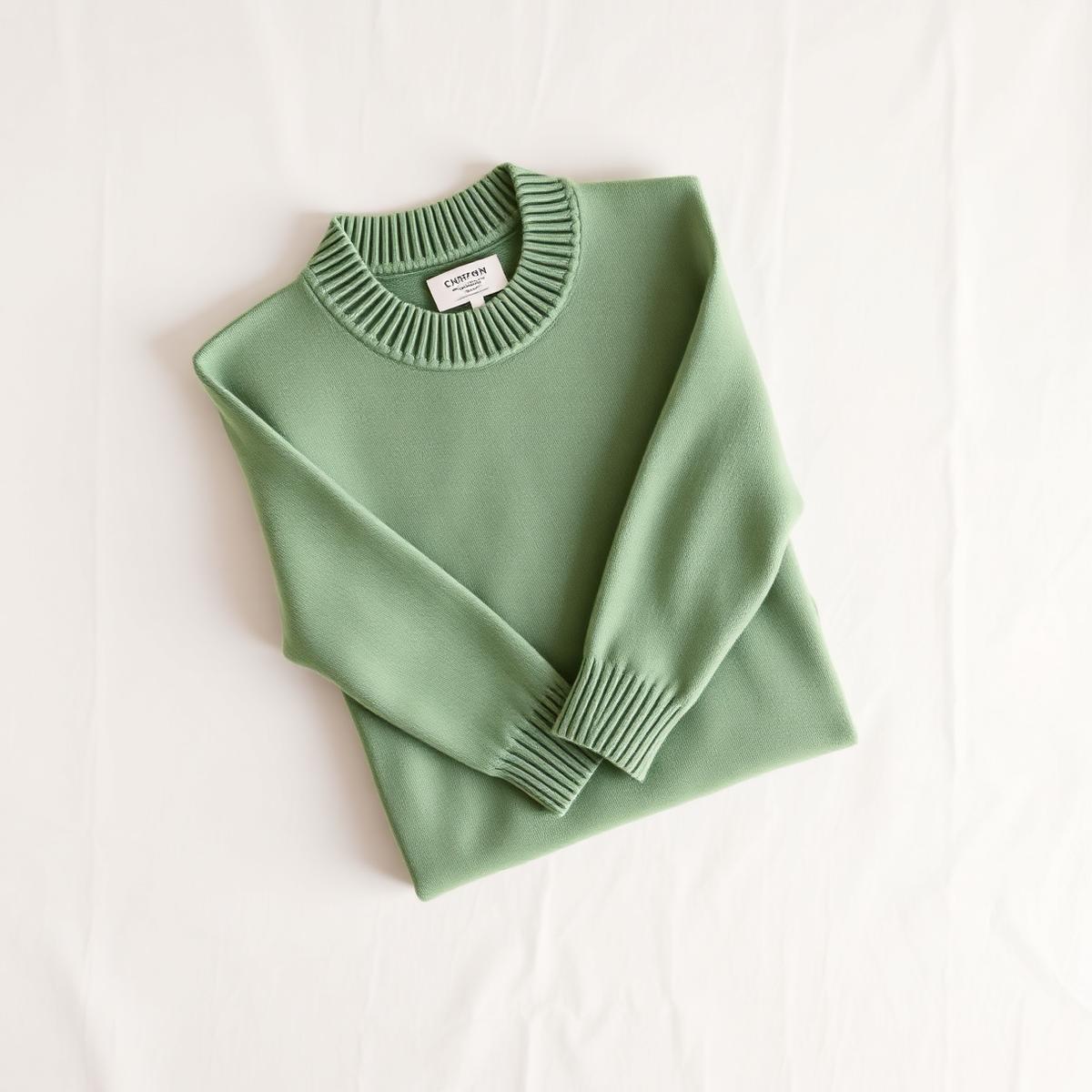 Cashmere Crew — Sage