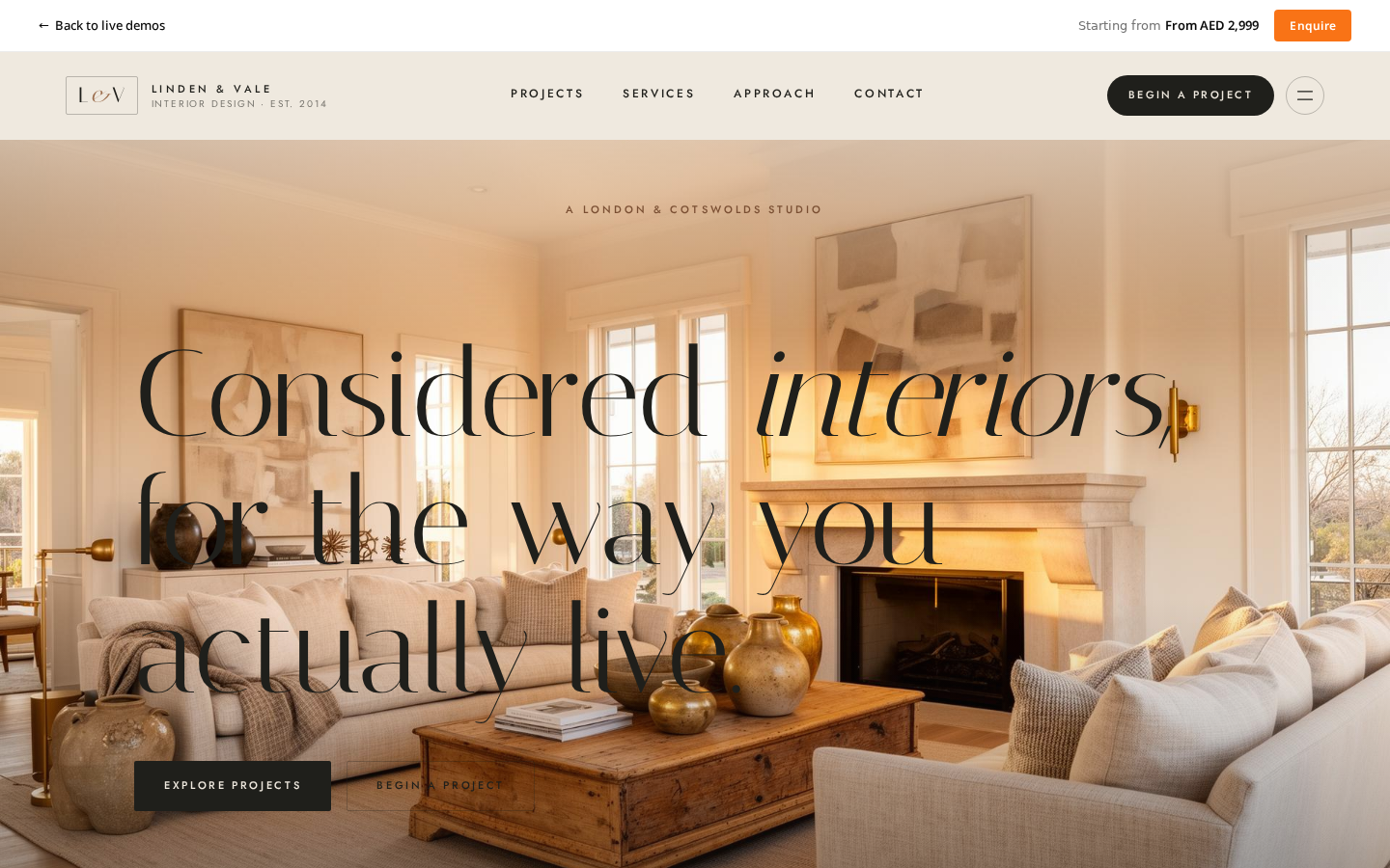 Linden & Vale — Interior Design Studio