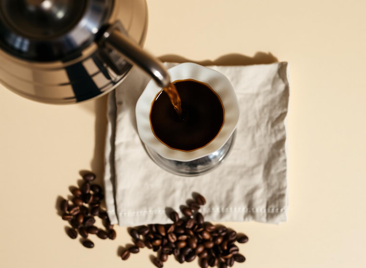 Pour over coffee