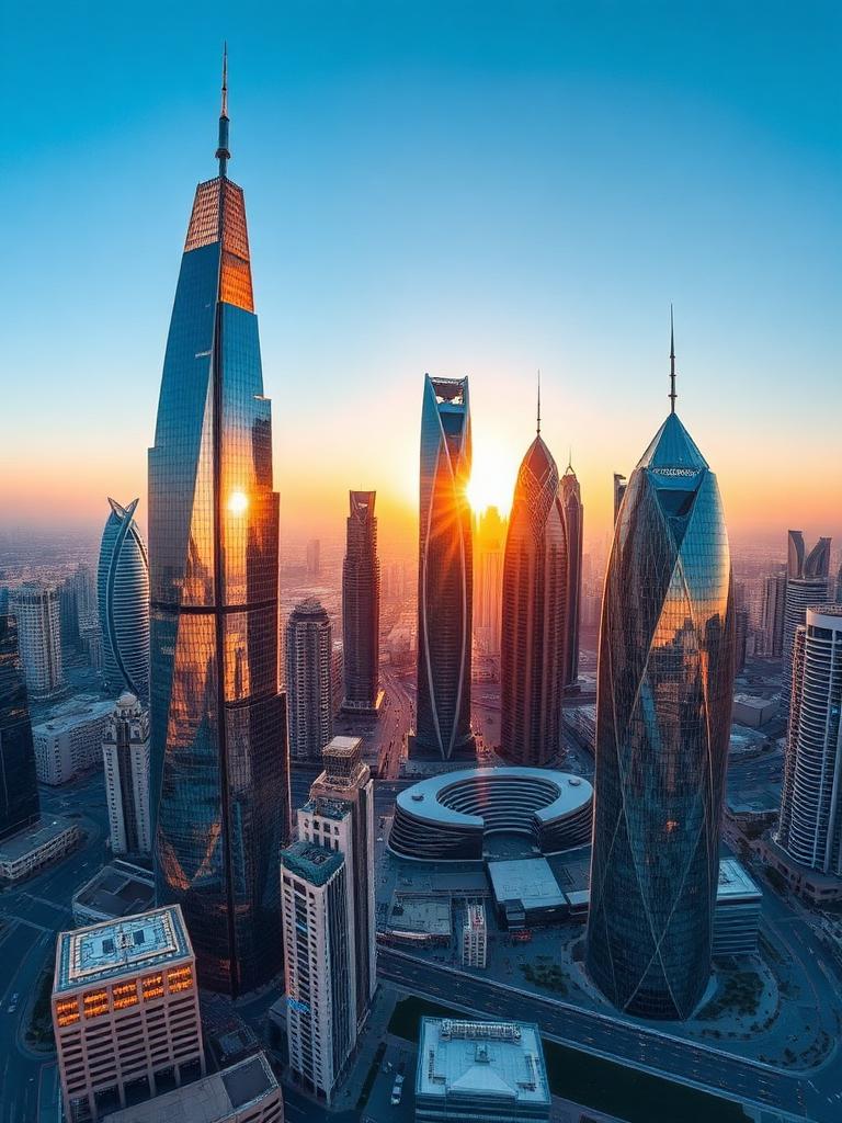 Abu Dhabi skyline