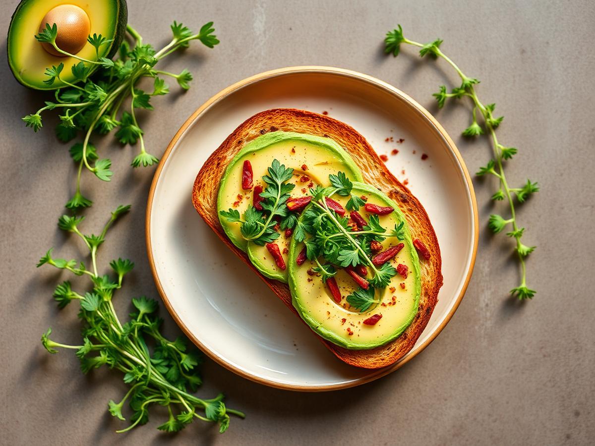 Chilli avo toast
