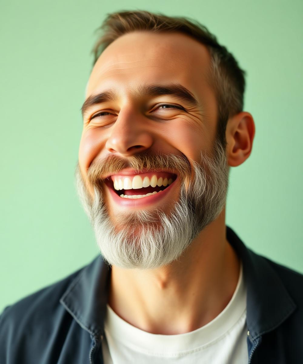 Patient smiling