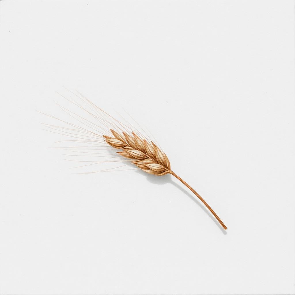 Single Stem, Bone by Adèle Bonneau